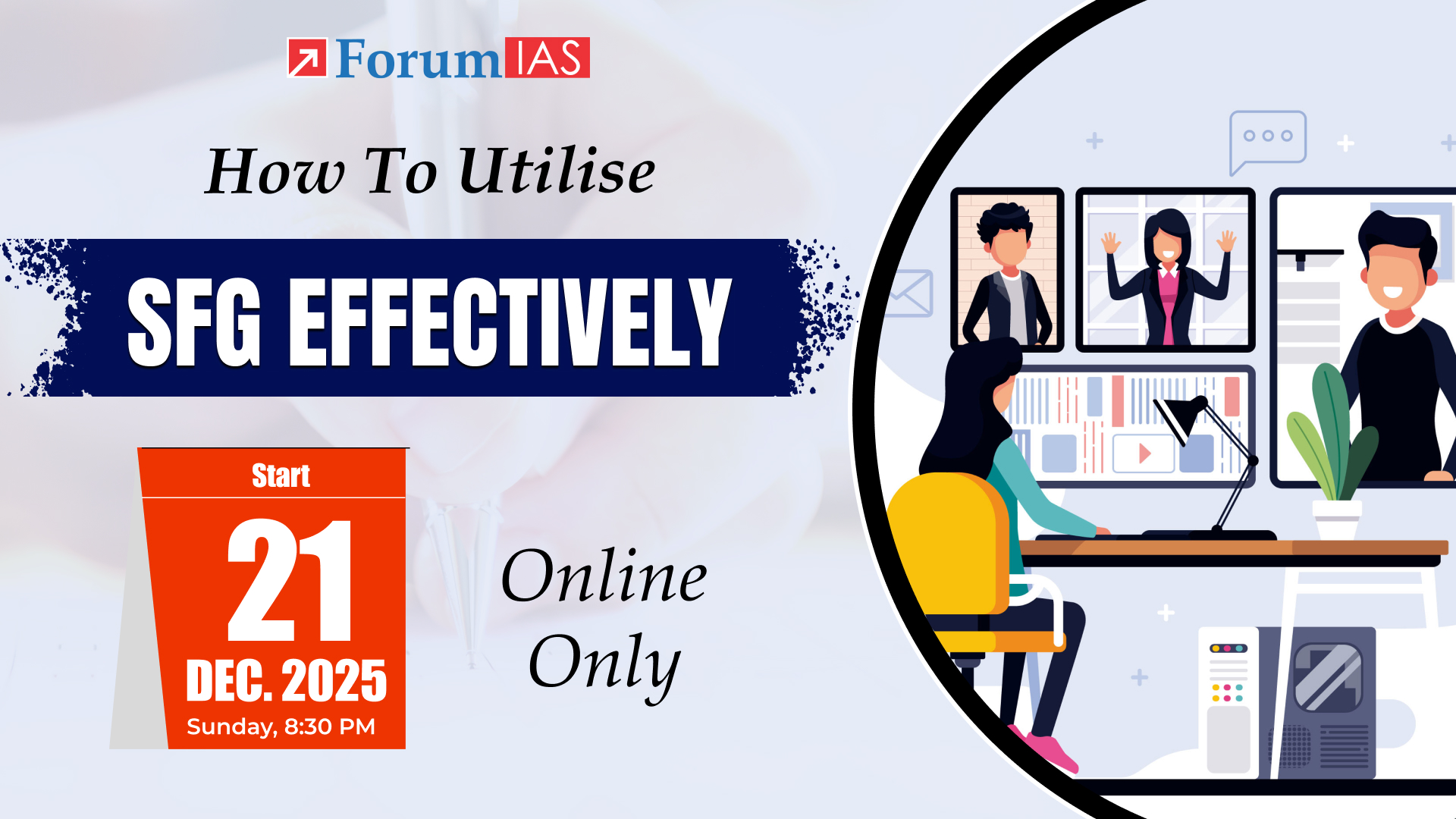 Mentorship Session on How to utilise SFG effectively